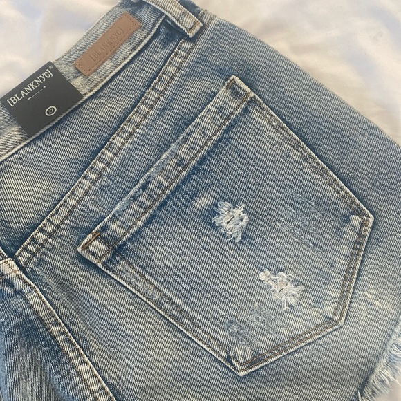 BlankNYC Hollyweird Denim shorts size 27 NWT - Picture 4 of 6